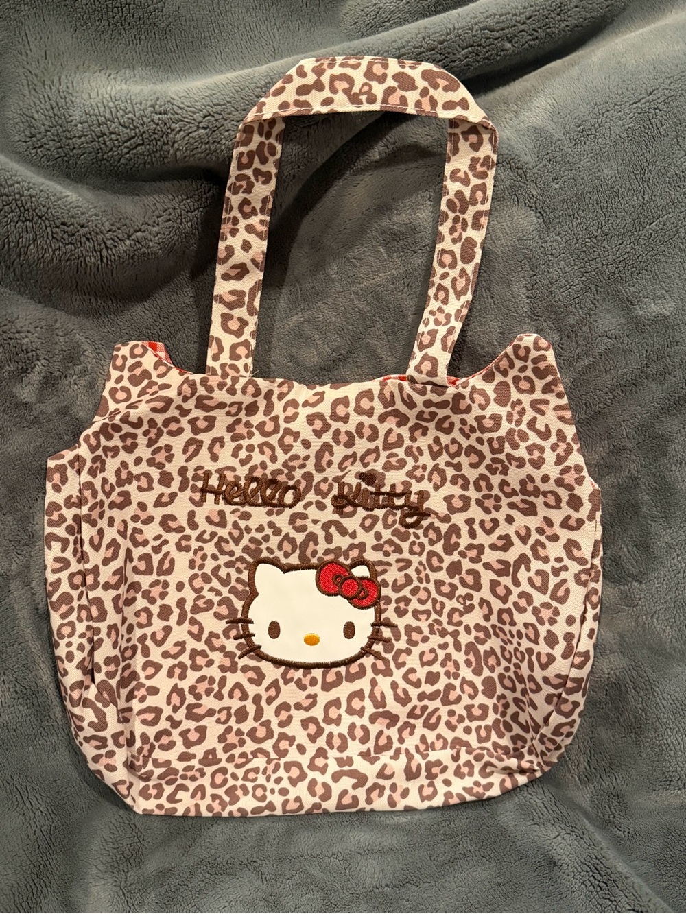 ❤️❤️SANRIO MYSTERY BUNDLE w/ Hello Kitty Leopard Print Tote Bag